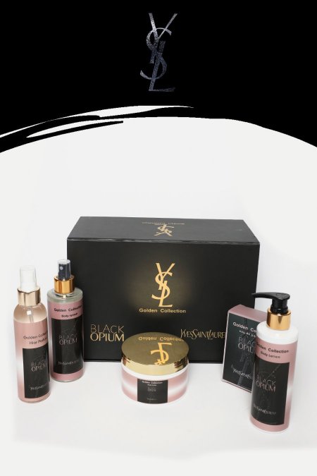 طقم عطر ماركة - ستاتي - Ysl - Black opium